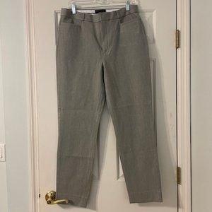 Banana Republic size 12 Sloan high waist grey ankle pants